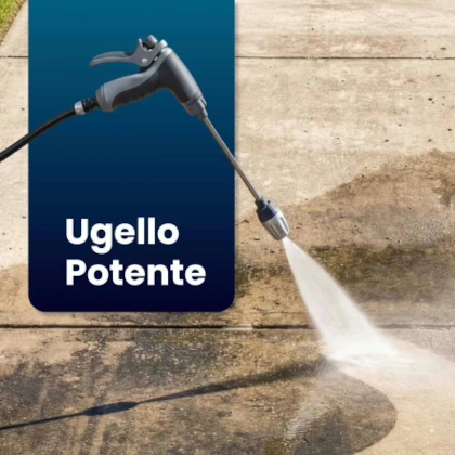 Jetterix — ugello ad alta pressione per tubo da giardino